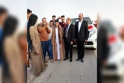 سومین ازدواج مرد ۱۰۳ ساله سوژه شد + عکس