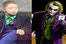 جوکر در مترو با چاقو به مردم حمله کرد +عکس