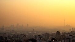 وضعیت وحشتناک آلودگی هوا در تهران+عکس