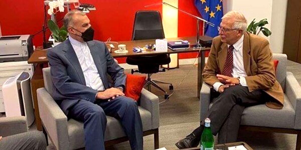 از سرگیری مذاکرات وین موضوع گفتگوی امیرعبداللهیان با بورل