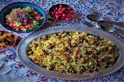 این پلو را برای آخر هفته درست کنید | طرز تهیه راحت کلم پلو شیرازی