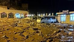 بارش شدید باران در امام‌زاده داوود| احتمال وقوع دوباره سیل+فیلم