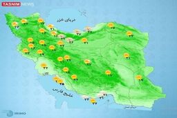 پیش بینی وضعیت آب و هوا در کشو| این مناطق بارانی است