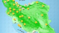 پیش بینی وضعیت آب و هوا در کشو| این مناطق بارانی است