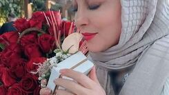 ژیلا صادقی سر سفره عقد + عکس