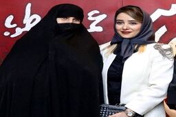 الناز حبیبی به همراه مادر زنده‌یاد علی انصاریان +عکس