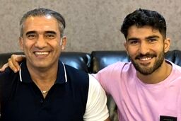  عابدزاده جوان مقابل سیروس قایقران + عکس