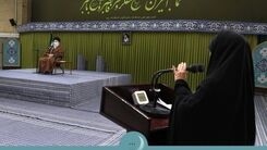 تصویری از دیدار رمضانی دانشجویان با رهبر انقلاب