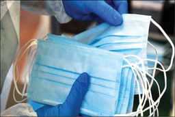 ماسک‌های مصرف شده برای تقویت بتن