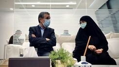 فیلم جنجالی احمدی نژاد در دبی/واکنش همسر احمدی نژاد به موهای زن نامحرم روی سر شوهرش!
