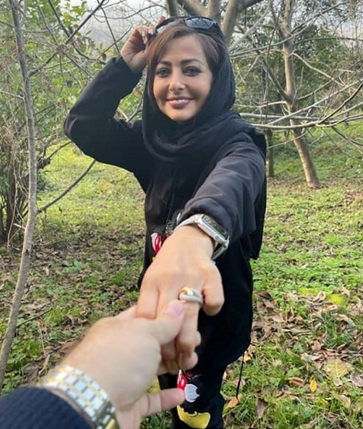 نفیسه روشن شغل همسر سن بالایش را با فحاشی لو داد!/بی ادبی های خانم بازیگر از حد گذشت!+عکس