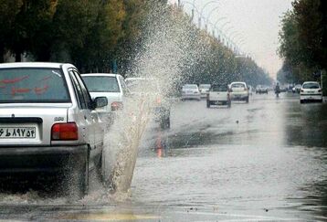 تشدید فعالیت سامانه بارشی از امشب در این استان | احتمال آبگرفتگی معابر و سیلاب‌های محلی