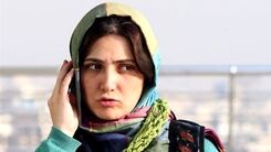 عکس لو رفته باران کوثری در پشت صحنه سریال ملکه گدایان+تصاویر دیده نشده 