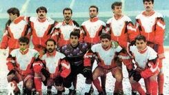 بازی پرسپولیسی ها زیر برف در آزادی +عکس