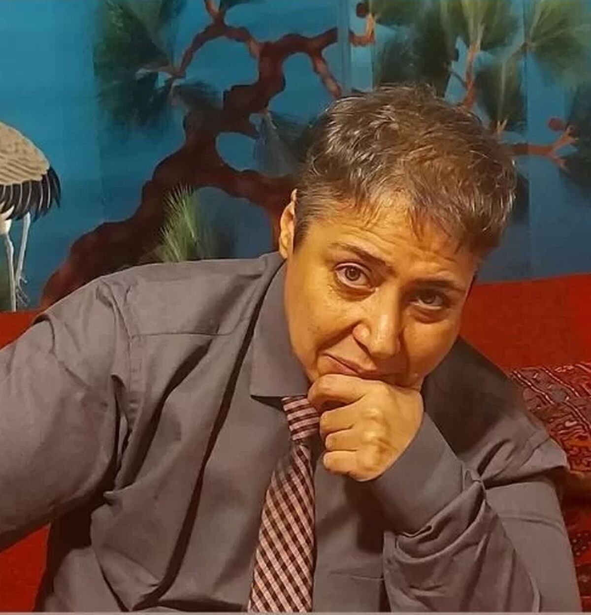 عکس ممنوعه مازیار لرستانی در باشگاه ورزشی | مازیار لرستانی را تا به حال در این وضعیت ندیده بودید + عکس جنجالی