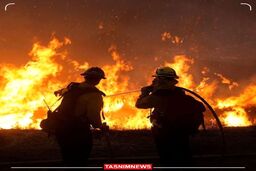 آتش‌سوزی هولناک ساختمان نیمه‌کاره |  ۵ کارگر در طبقه منفی ۵ گرفتار شدند