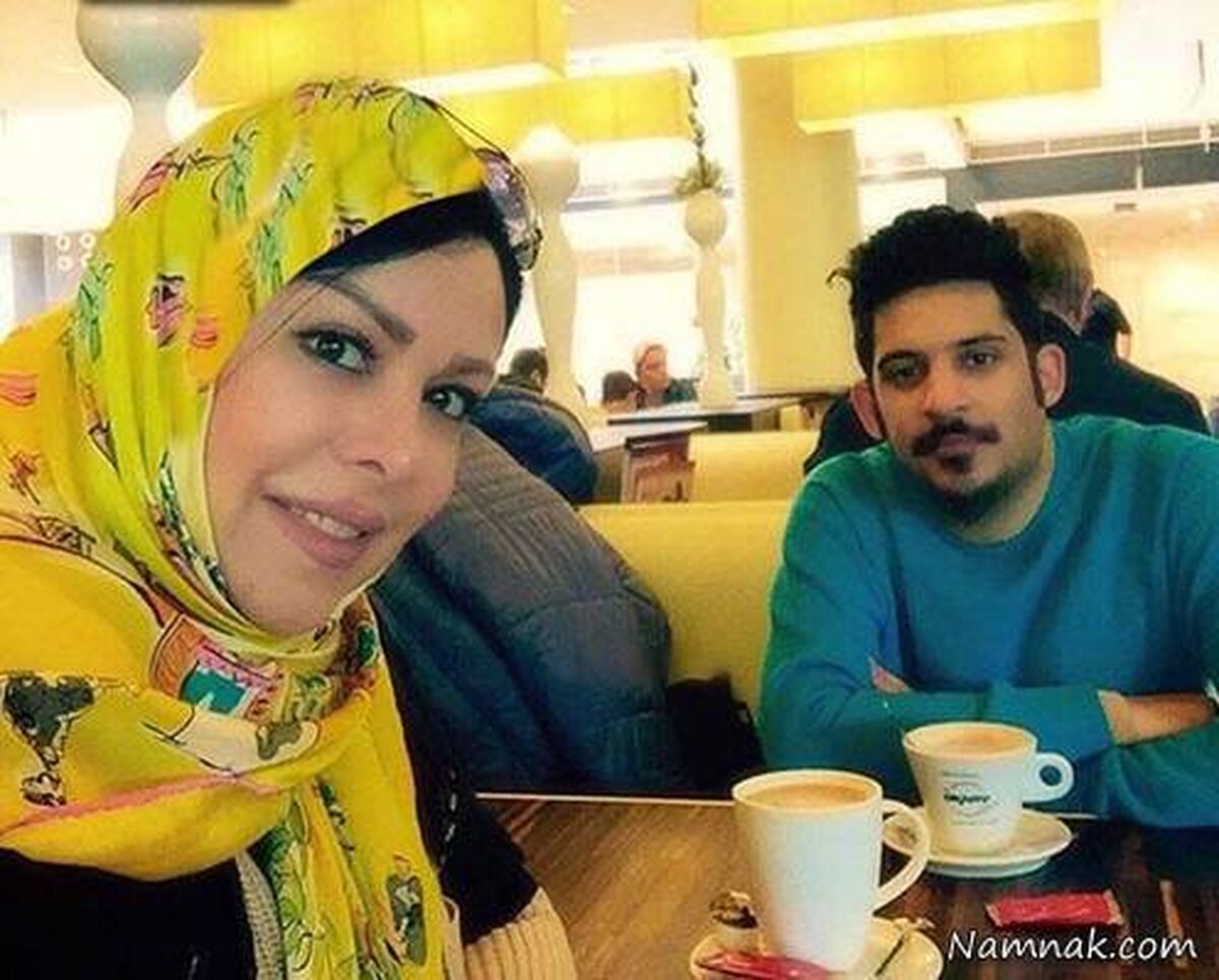کافه گردی فلور نظری و پسرش +عکس