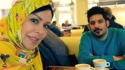 کافه گردی فلور نظری و پسرش +عکس
