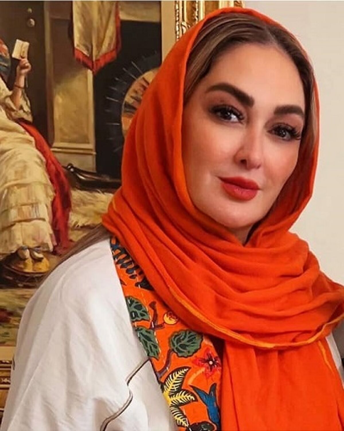 ست خوش رنگ الهام حمیدی و شوهر میلیاردرش | شغل شوهر دوم الهام حمیدی چیست ؟ + عکس