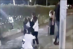 تصاویر هولناک قمه‌کشی چند دختر نوجوان در پارک | کلیپ قدرت‌نمایی چند دختر نوجوان بوشهری جنجالی شد +فیلم قمه کشی