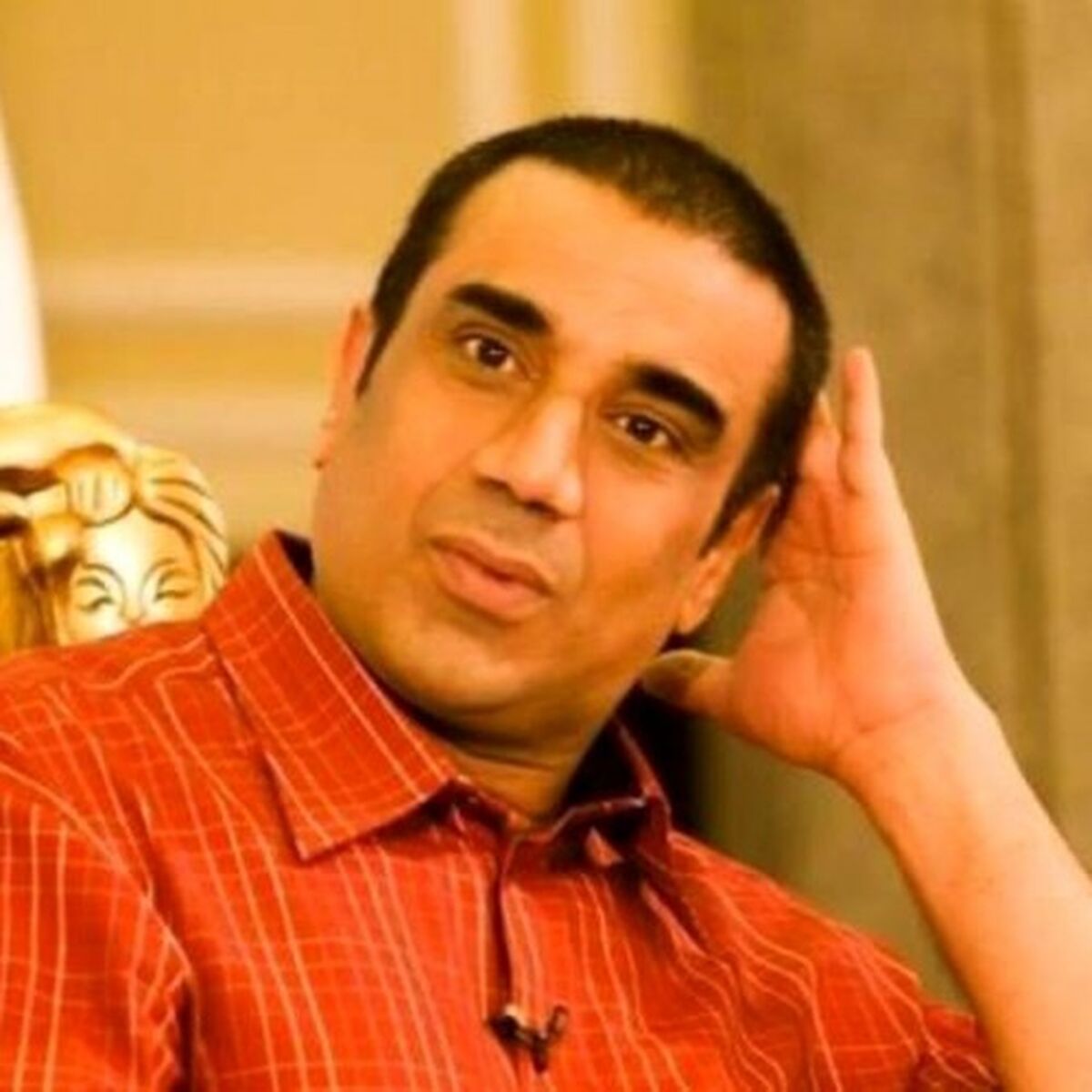 سلفی عجیب نصرالله رادش و همسرش