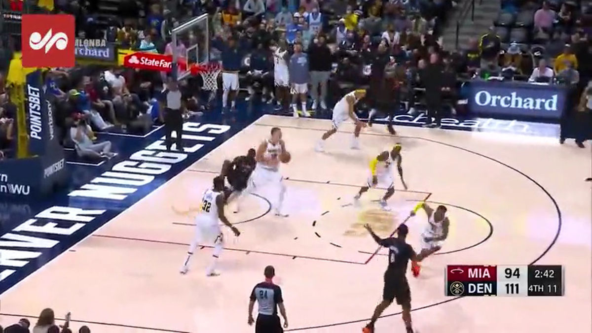 درگیری شدید دو ستاره NBA +فیلم
