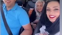دعوای عجیب صبا راد با مادرشوهرش در سفر لو رفت | وقتی صبا راد مادر و مادرشوهرش را سر کار می گذارد! +عکس جنجالی