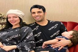 عکس های بد جور زن سپهر حیدری در دبی کولاک کرد | زن سپهر حیدری خود را از چشم همه انداخت + عکس