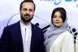 تقلید زن احمد مهرانفر از بلاگر های اینستاگرامی | عکس عجیبی از پسر احمد مهرانفر که زنش منتشر کرد + عکس