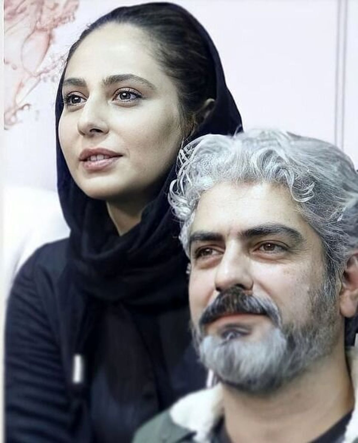 عکس عاشقانه مهدی پاکدل و رعنا آزادی ور لو رفت+تصاویر دیده نشده 