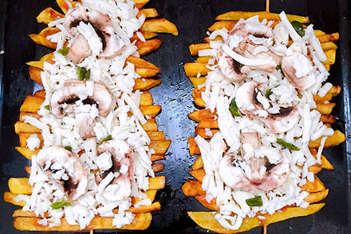 برای ناهار یه غذای راحت درست کن | طرز تهیه سیب زمینی پنیری  