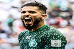 حرکت جنجالی امیر قطر بعد از گل دوم عربستان ویرال شد + فیلم