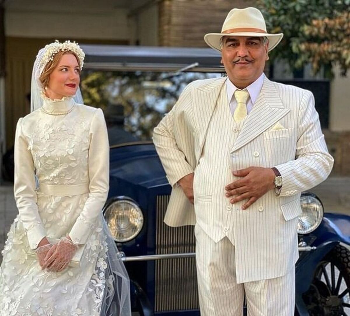 صورت زخمی و کتک خورده مهران مدیری بعد از ازدواج دومش/مهران مدیری با تیپ جدید در خیابان های تهران دیده شد +عکس حاشیه ساز