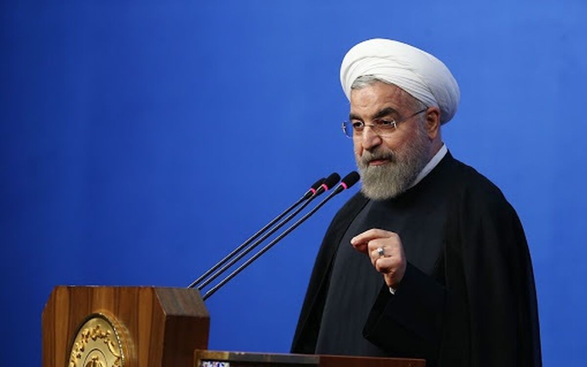 واکنش جنجالی روحانی به فایل صوتی ظریف+فیلم لو رفته