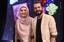 اولین عکس های عباس غزالی و دخترش | دختر غزالی مثل عروسک هاست!