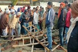 سقوط وحشتناک مهمانان عروسی درون چاه!