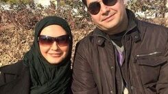 تصویری از لعیا زنگنه در جشن ازدواج دومش! 