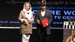 همسر جواد عزتی با لباس نامتعارف روی تخت بیمارستان/جواد عزتی به ملاقات مه لقا نرفت!؟ +عکس لو رفته
