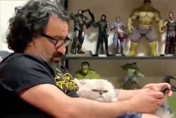 خونه و زندگی شلخته مهراب قاسم‌خانی نتیجه نداشتن همسر | زندگی  مهراب قاسم‌خانی با گربه های لاکچری اش! +عکس خبرساز