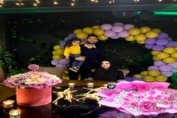 تولد فوق لاکچری زن بازیکن استقلال جنجالی شد+ عکس 