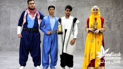 لباس جالب و متفاوت چند دانش‌آموز در المپیاد +عکس