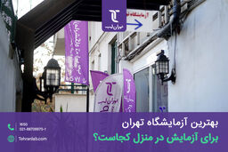 بهترین آزمایشگاه تهران برای آزمایش در منزل کجاست؟