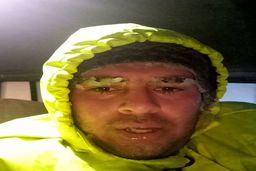 تصویر شوکه کننده از چهره یخ بسته مامور پلیس