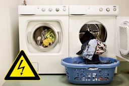 علت و خطر برق داشتن بدنه ماشین لباسشویی