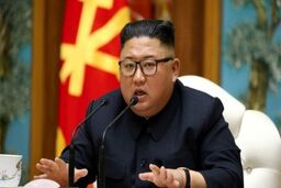 جدیدترین عکس از رهبر کره شمالی /اون بازهم لاغر شد؟!