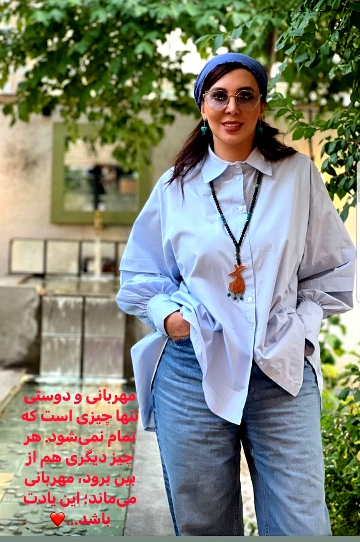 عکس یهویی از لیلا بلوکات و نامزدش در خیابان | لیلا بلوکات خیلی ناراحت شد +عکس