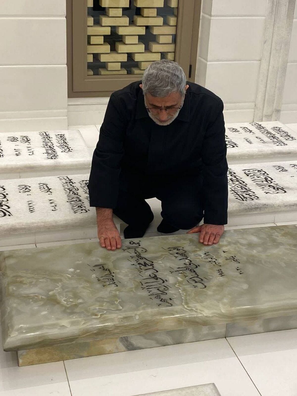 حضور سردار قاآنی فرمانده سپاه قدس در نجف اشرف +عکس