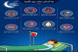 اگر این شرایط را دارید لطفا هوس روزه گرفتن، نکنید!