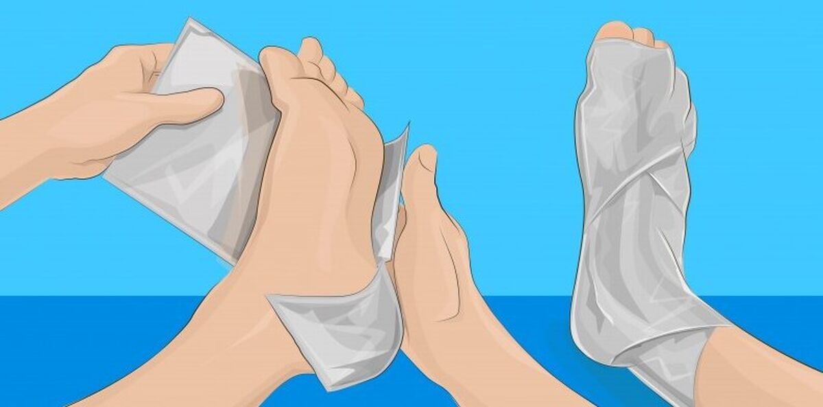 نتیجه شگفت انگیز استفاده از فویل آلمینیومی برای رفع خستگی ! | این ایده عجیب را حتما امتحان کنید ! 