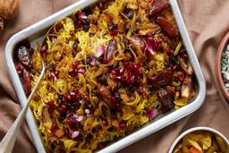 متفاوت‌ترین عدس پلوی زندگیت و بپز و لذت ببر | عدس پلوی گلستانی